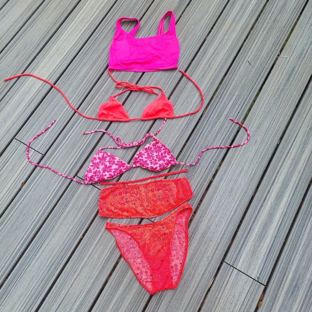 S 5 swimsuit pieces bundle